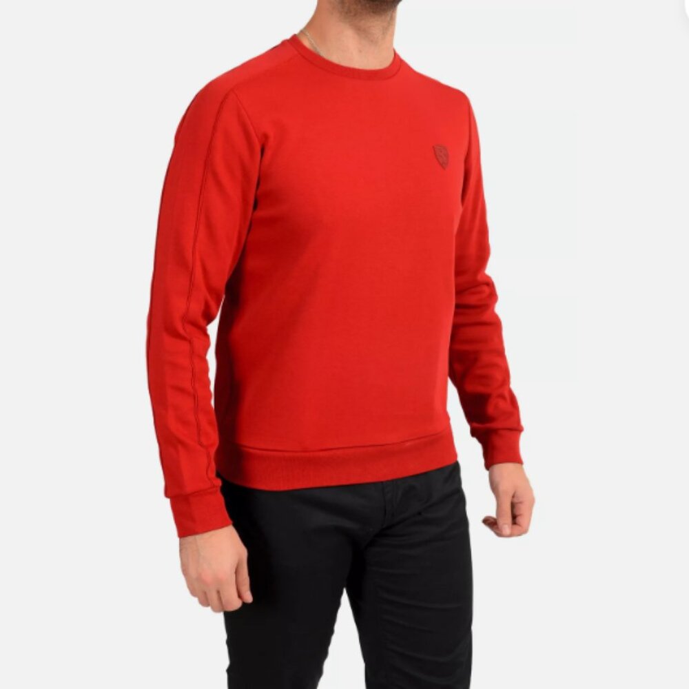 Scuderia Ferrari Men's True Red Crewneck Sweater Sweatshirt Formula 1